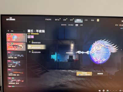 绝地求生（PUBG）生存等级1 名誉等级1 成长武器2 究极 载具 枪皮AUG牛头平底锅双成长