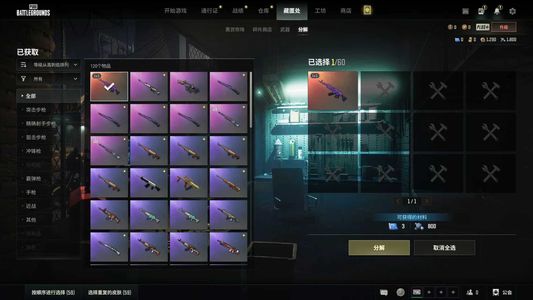 绝地求生（PUBG）生存等级10 名誉等级1 成长武器1 究极1 载具0 枪皮20美杜莎原皮 