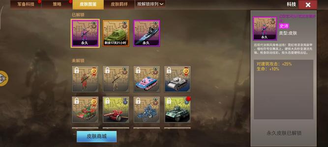 二战风云2低分，六虎，北卡永久皮