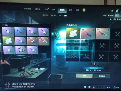 绝地求生（PUBG）杜莎带白异色，牛头aug