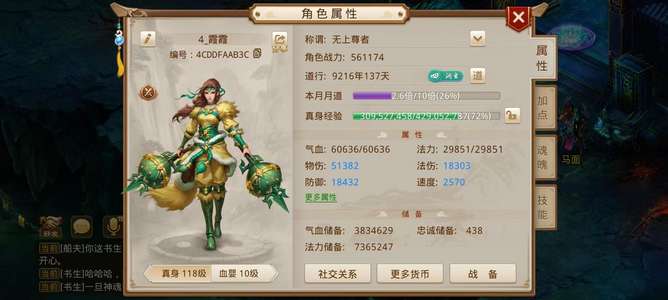 问道119土神威无敌