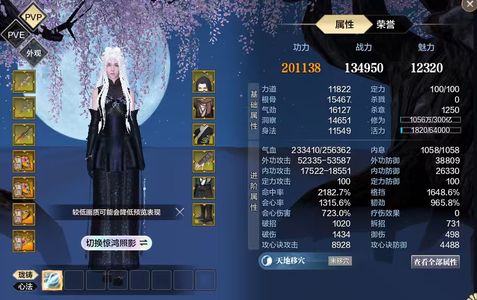 天涯明月刀20万功力PVE880会伤