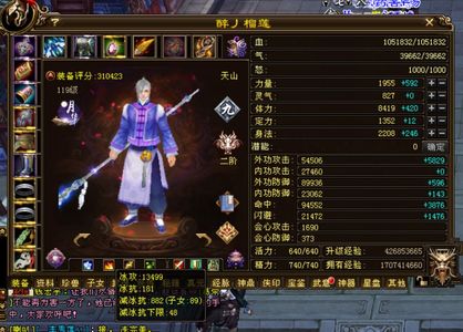 新天龙八部（端游）1.35冰属天山 双五鼎 全四