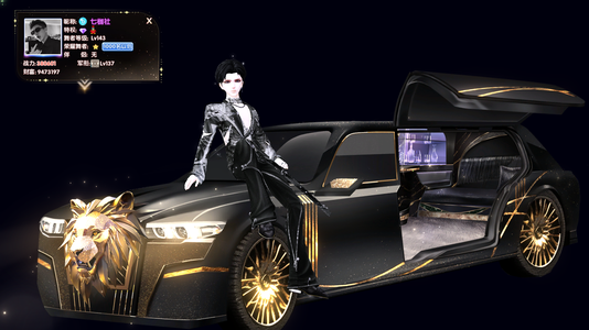 炫舞时代（端游）人鱼煞白双人名片 外加qq年费