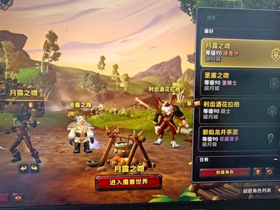 魔兽世界13个各职业均有