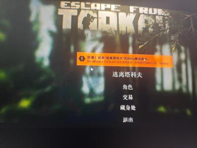 逃离塔科夫俄黑 新号  