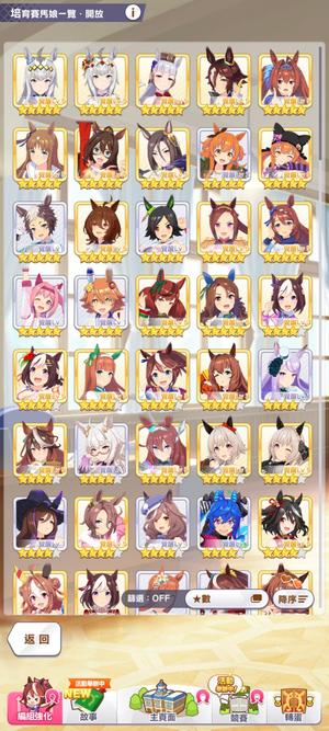 赛马娘（台服）赛马娘繁中成品账号