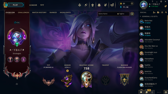 英雄联盟外服（LOL外服）美服LOL1191 皮肤全英雄