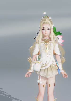 剑侠情缘3（剑网3）念破花萝3金1白4个皮肤