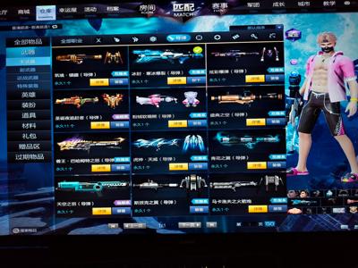 枪神纪（端游）3英雄，紫鬼玉，黑煤气各种皮肤