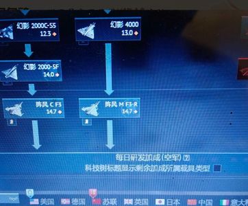 战争雷霆（外服）法国空军双阵风毕业