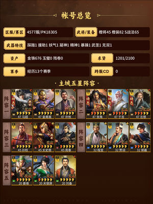 三国志战略版商业100高红张角满配双幻神