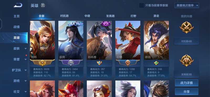 王者荣耀【27级】后羿如梦令 香香恋人皮