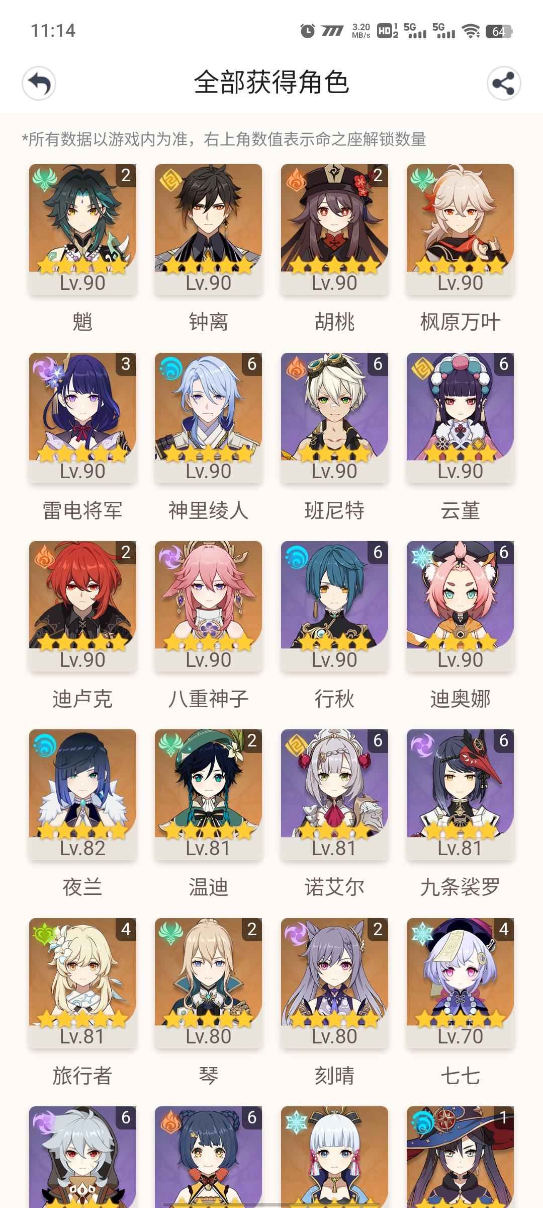 原神连体号，大概充了四五万了