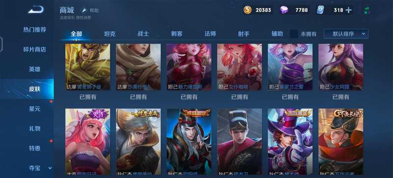 王者荣耀【30级】低价出了稀有号