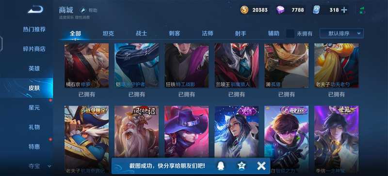 王者荣耀【30级】低价出了稀有号
