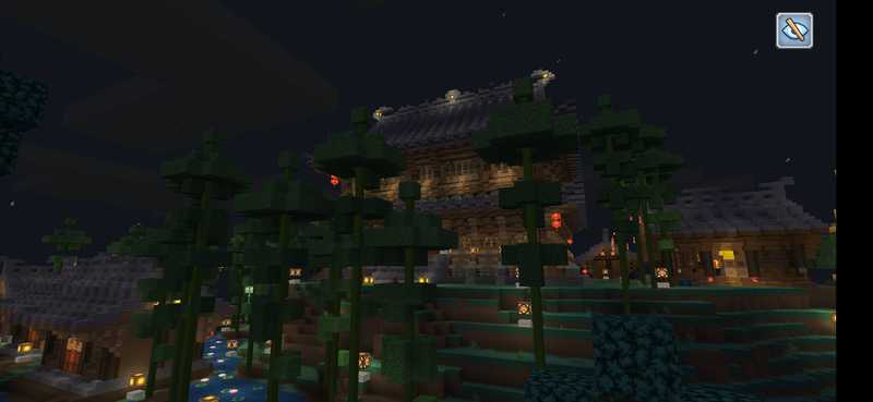 奶块九级，建筑，货架村，带个人物资