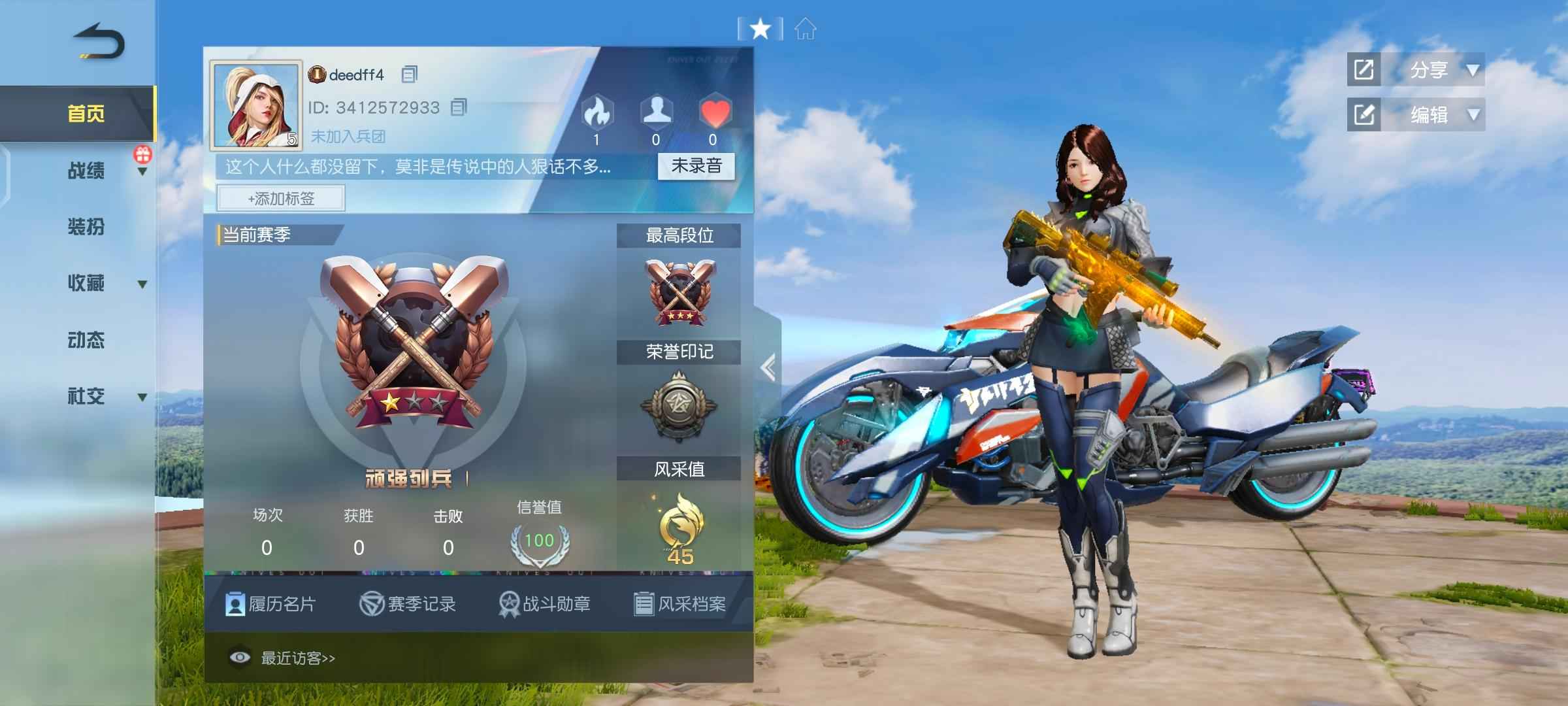 荒野行动PC版G5级5金枪（青龙27等）