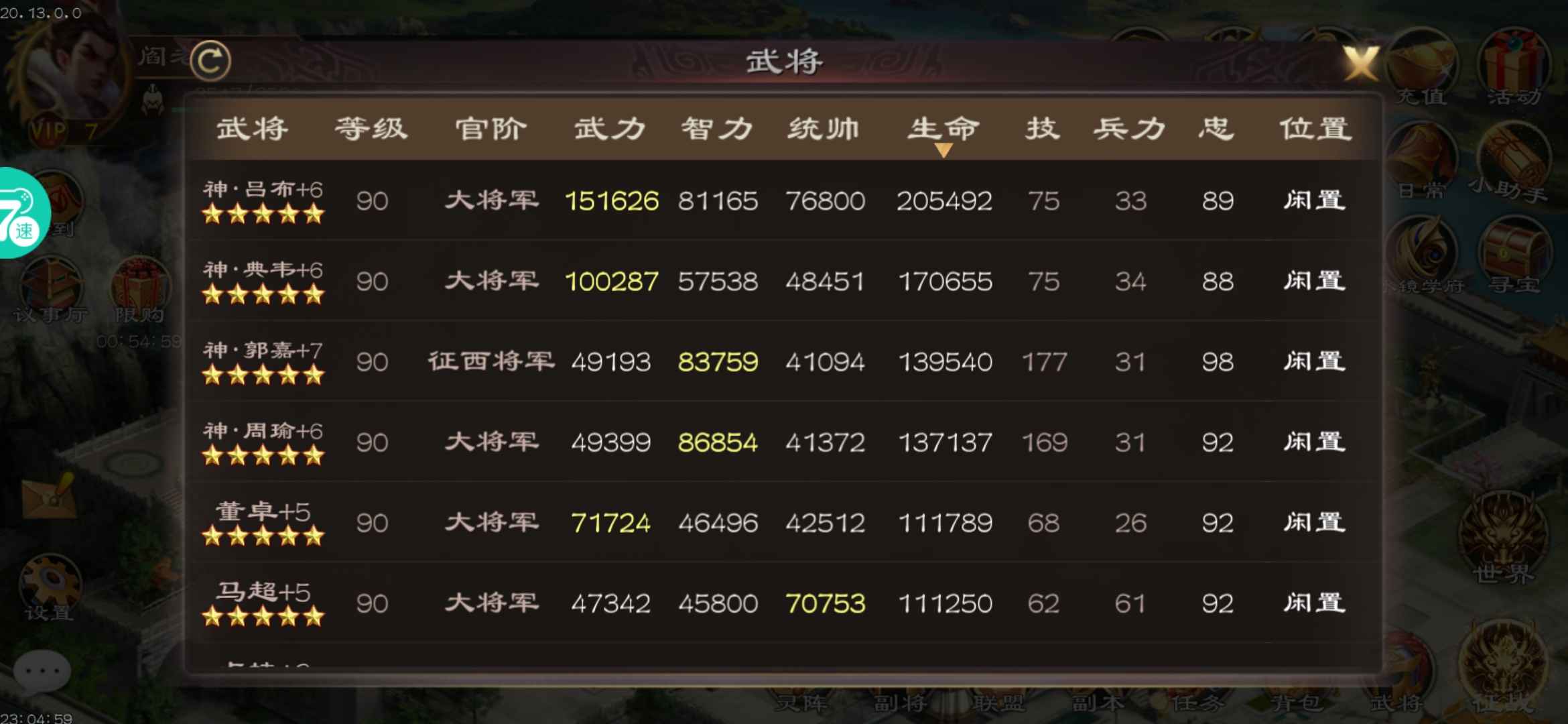 超级群英传HD【90级】836区四神大吕布