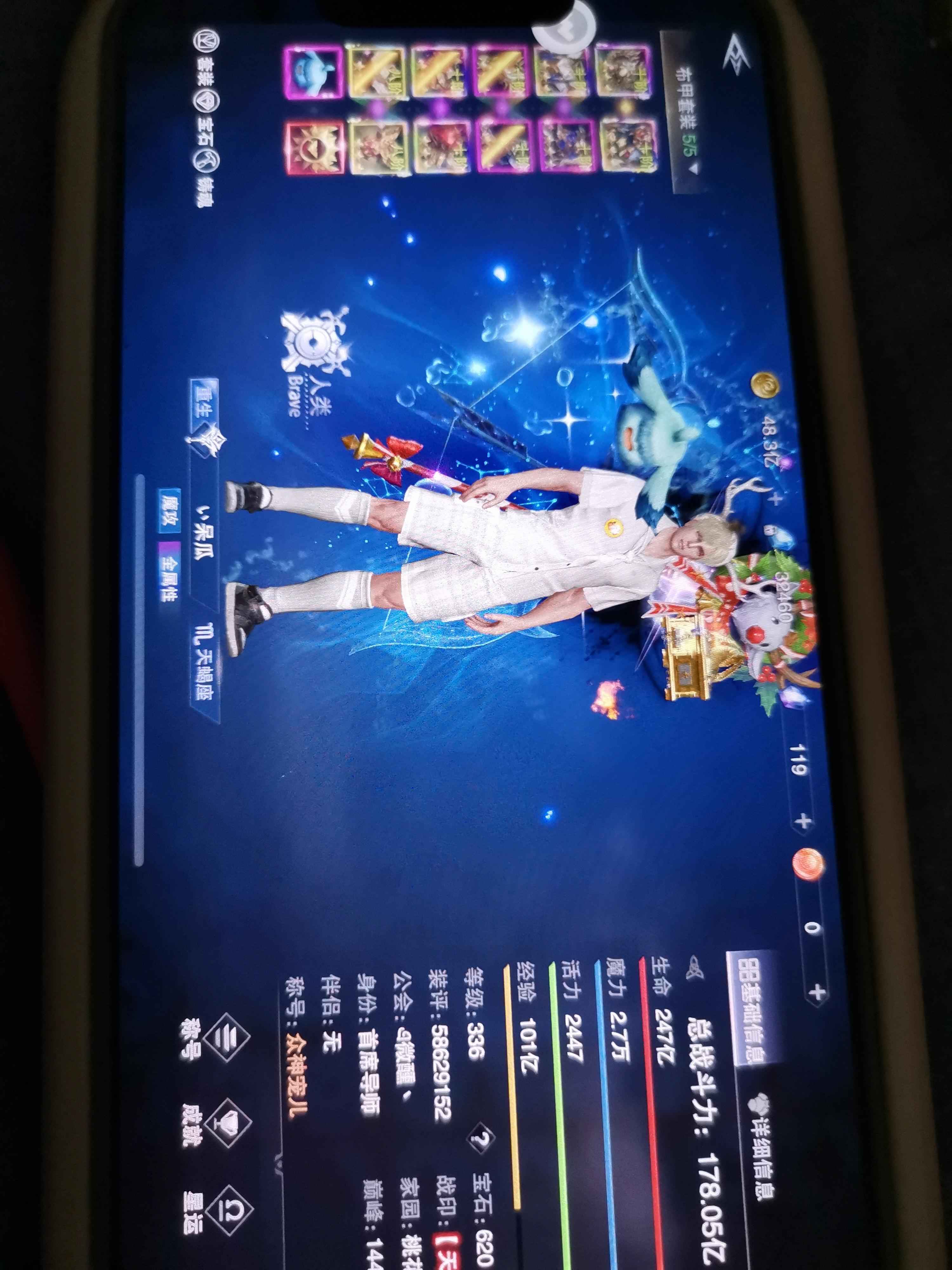 新神魔大陆【苹果版】【336级】V12排行24战力182亿新区