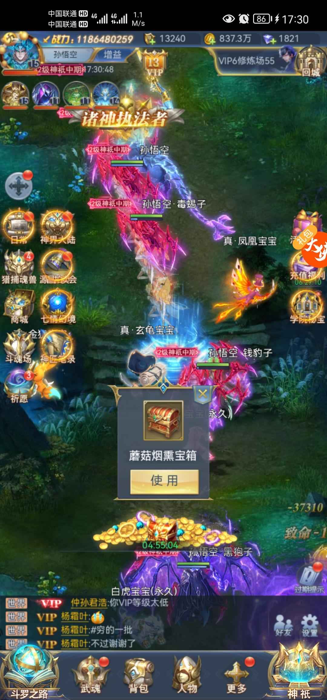 斗罗大陆（手游）【2,2222级】没时间玩了