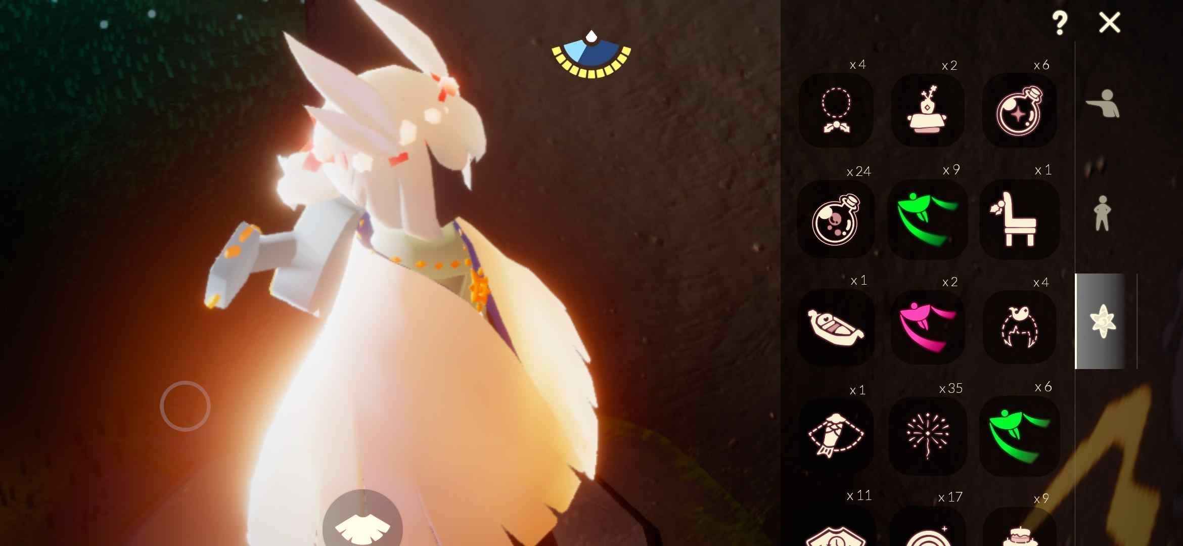 光遇【9,9999级】十一翼绝版白鸟白吉他武士裤在肝