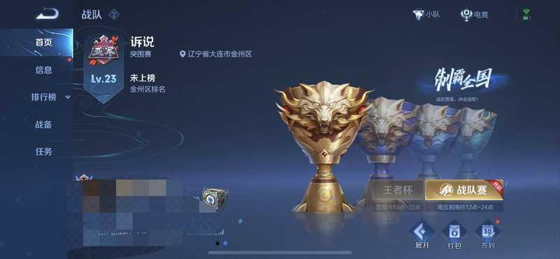 王者荣耀【出售战队】亚军图标，170人