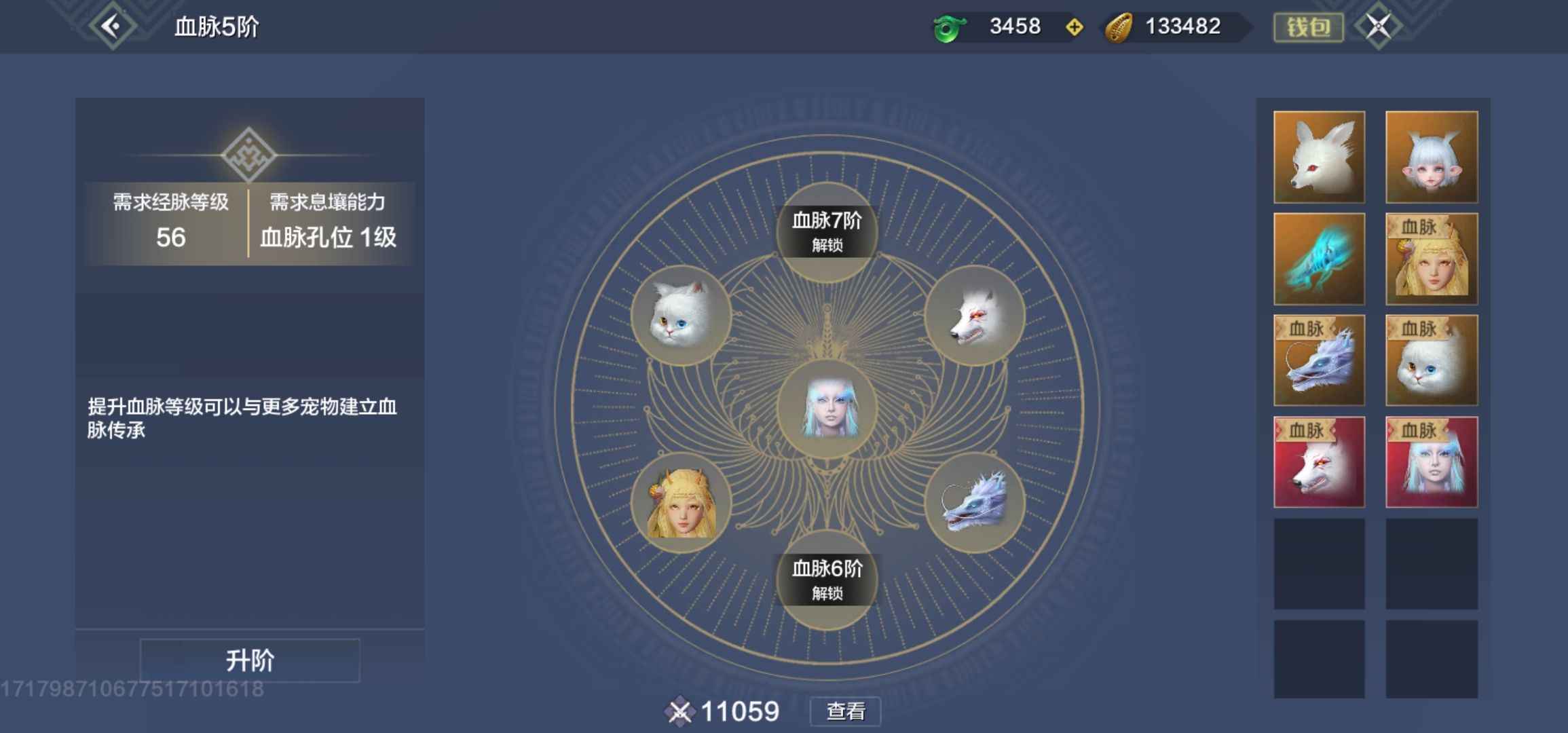 妄想山海【66级】幻兵较多，双三万年甲级侍从