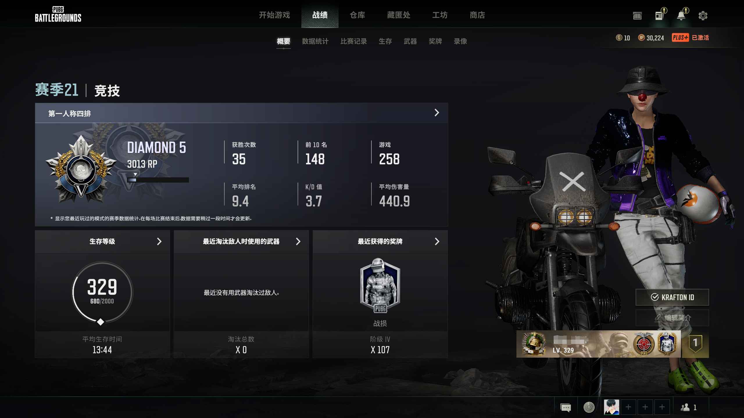 绝地求生（PUBG）玩具m4钻石号