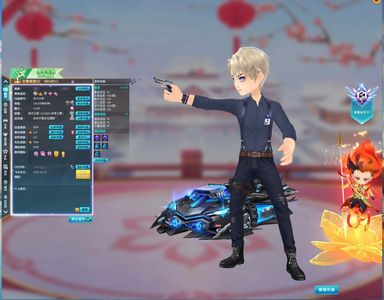 QQ飞车电信区 永久全29黑鱼 