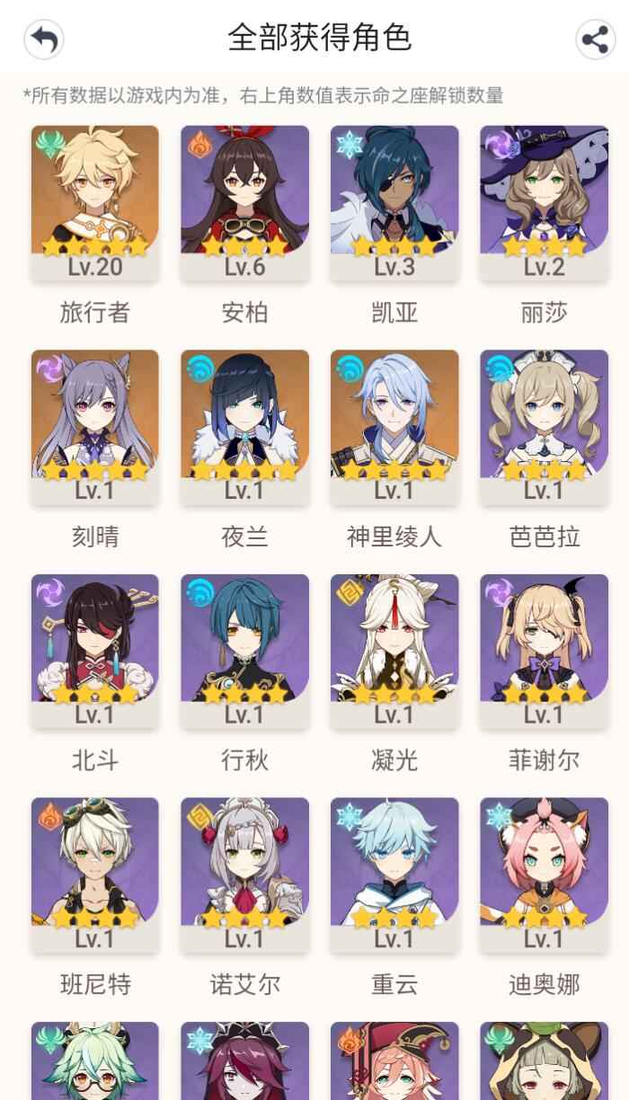 原神【苹果版】【11级】三改夜兰神里绫人刻晴X