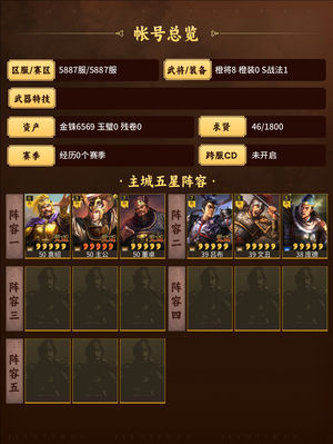 三国志战略版还有，6000金珠