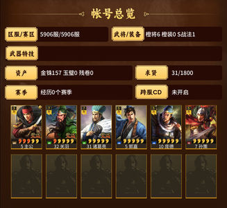三国志战略版国家队诸葛亮关羽发育贼好