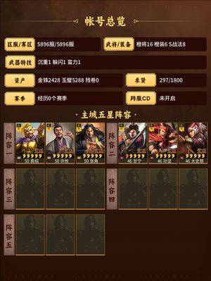 三国志战略版霸业盟牛逼号