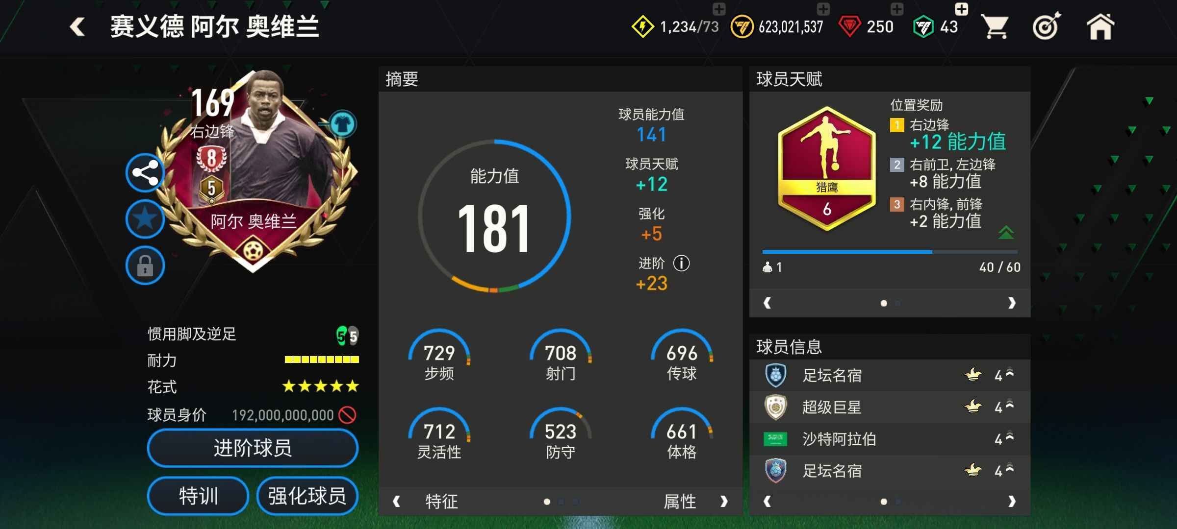 FIFA足球世界【99级】奥维兰、特奥双卡王