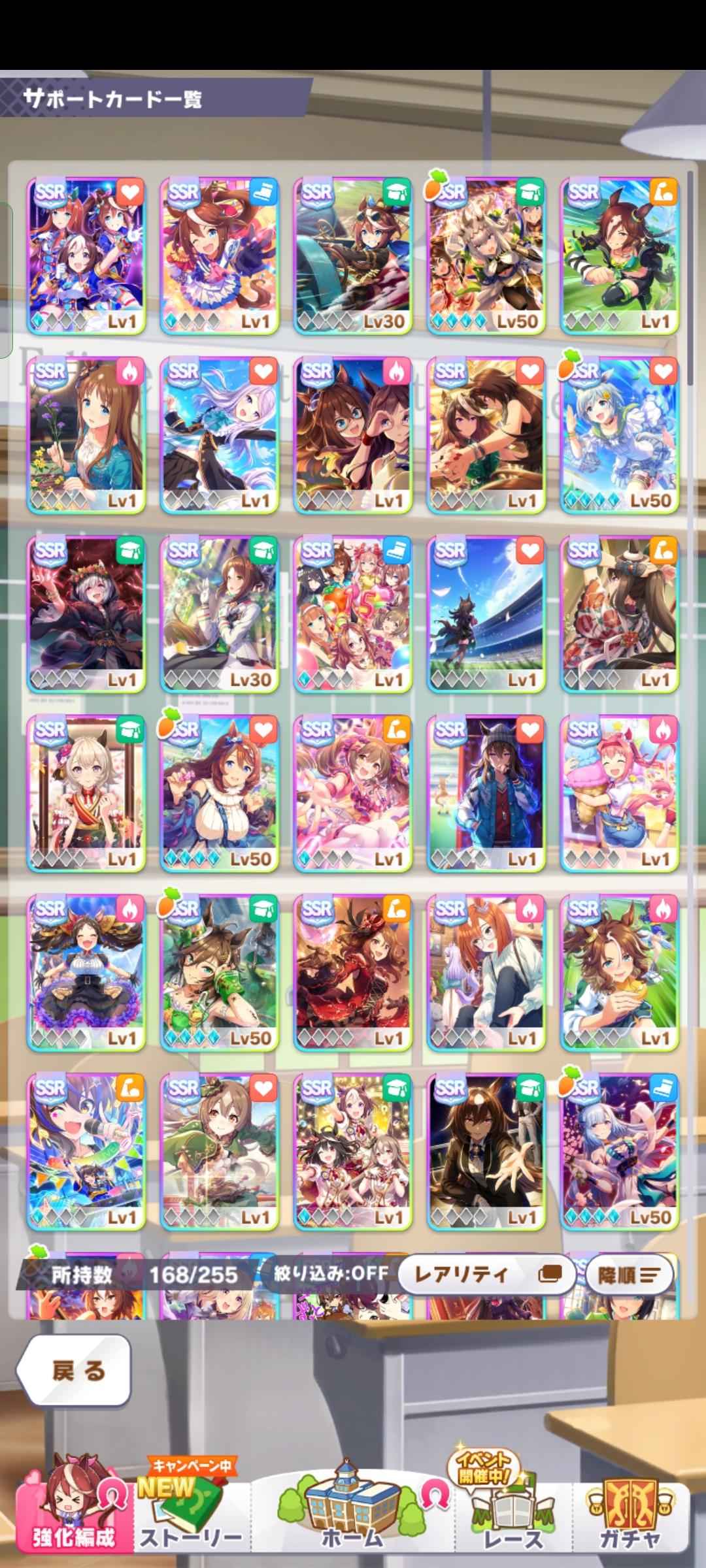 赛马娘（日服）【0级】满破智帽cb6满破有种马圣诞帽