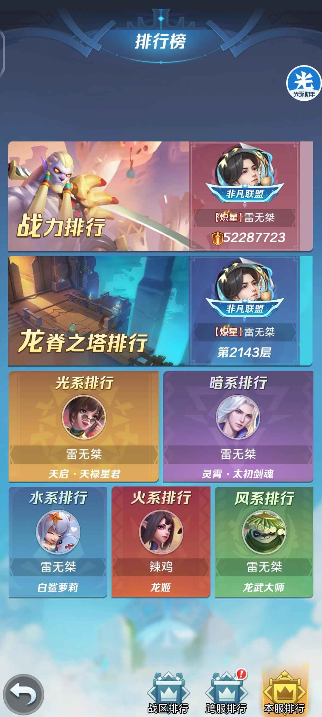 上古王冠【400级】榜一号基本全图鉴