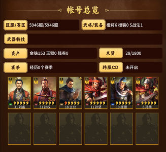 三国志战略版刘备，孙权，大小月卡