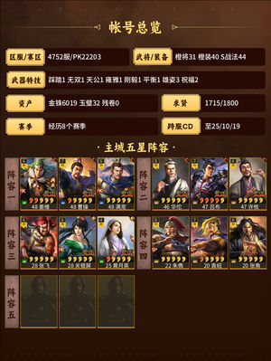 三国志战略版满求贤六千铢战法齐装备好