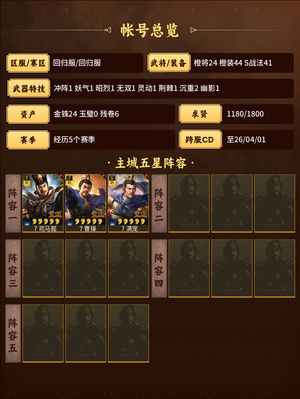 三国志战略版白板战神可以买回去玩