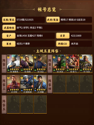 三国志战略版满配蜀智桃园，战功嘎嘎拿
