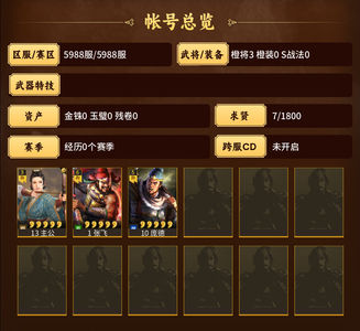 三国志战略版零氪。张飞300势力