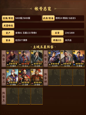 三国志战略版天枪温喉嘟嘟
