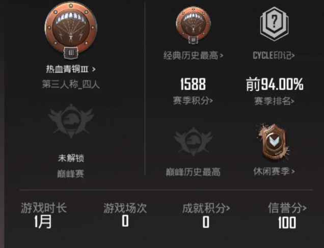 PUBG M（外服）④pubg小白号