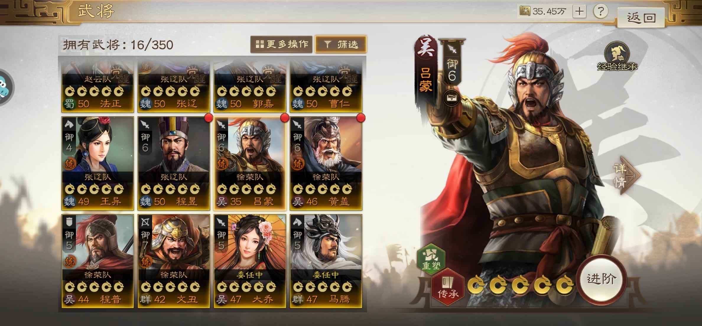 三国志战棋版134 双刘备赵云张辽郭嘉