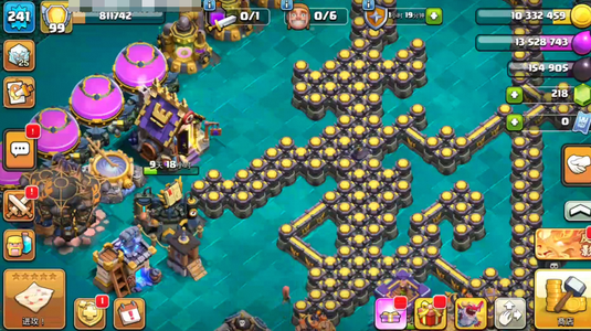 部落冲突【18本 繁荣度联赛等级】 【18本 繁荣度98 联赛等级泰坦26】部落冲突账号急出