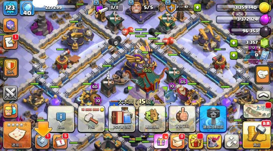 部落冲突【15本 繁荣度联赛等级】 家园蛇年限定主题皮肤高王多宝石