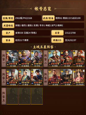 三国志战略版4红马超皇马，商业100