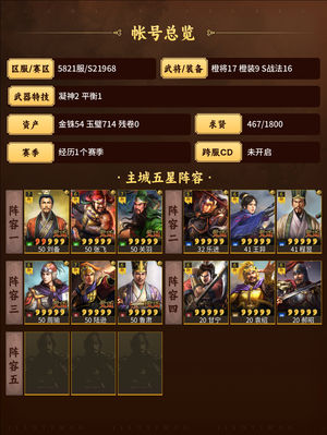 三国志战略版顶配桃园大都督大魏骑