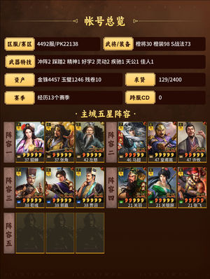 三国志战略版高红皇马富贵关关张角皮肤
